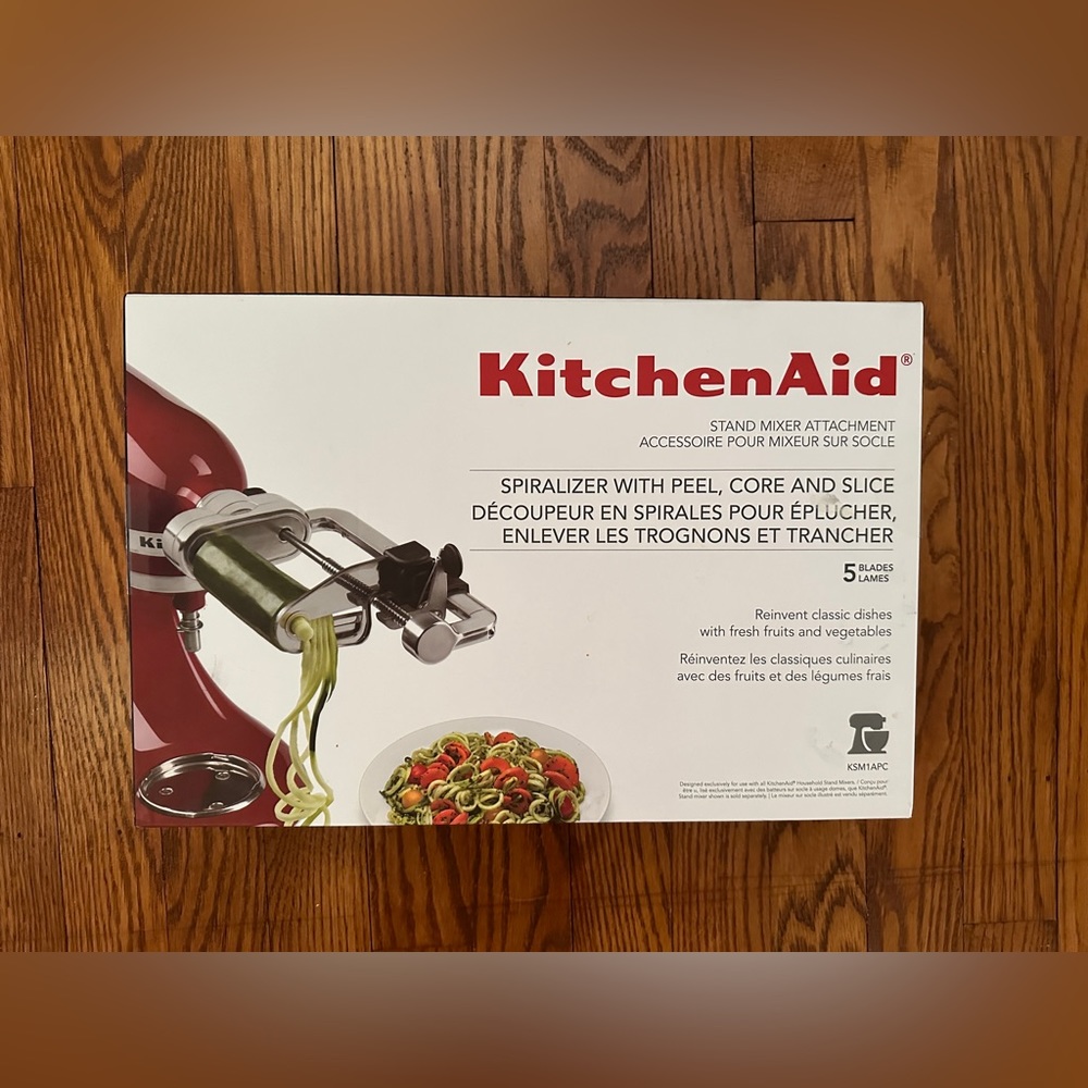 KitchenAid Red Spiralizer Attachment